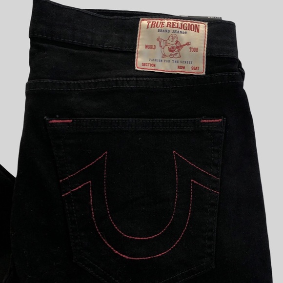 True Religion Rocco SN Moto Skinny Jean W30,W31,W34 / L32 Style: 700061 - Picture 2 of 16